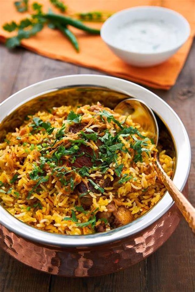 Lamb Biriyani.