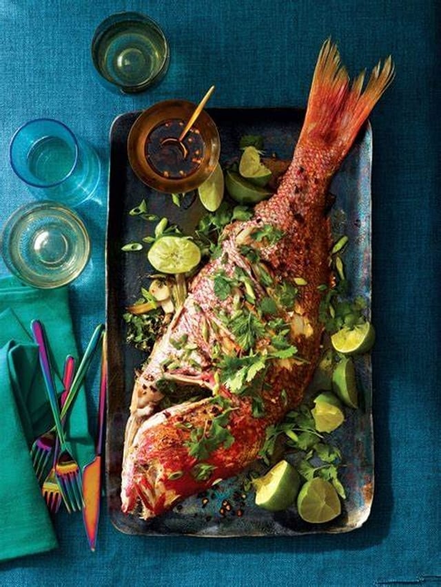 Tandoori Snapper.