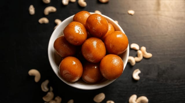 Gulab Jamun.