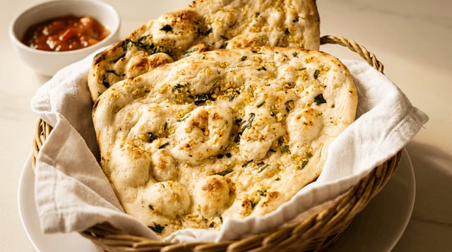 Garlic Naan.