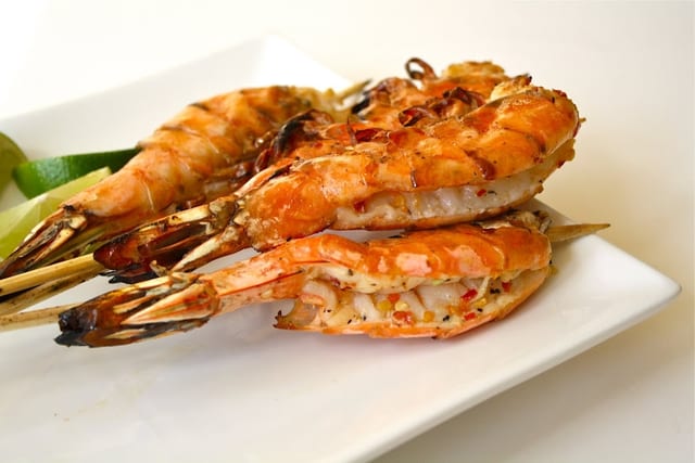 Tandoori Shrimp.