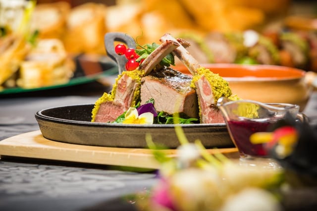 Rack of Lamb.